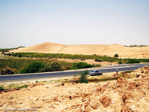 Tall el-Hammam in the Jordan Valley of Jordan. Photo by Ferrell Jenkins.