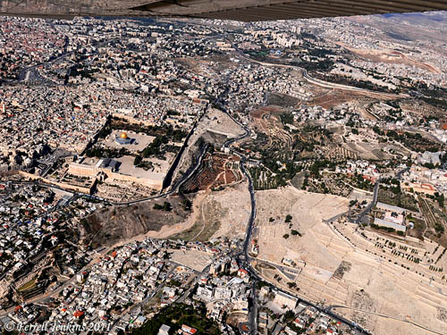 Jerusalem - the Old City and the Mount of Olives. Photo by Ferrell Jenkins.
