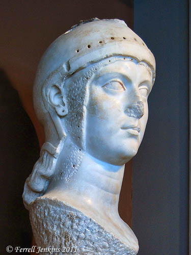 Athena. Archaeology Museum of Thesaloniki, Greece. Photo by Ferrell Jenkins.