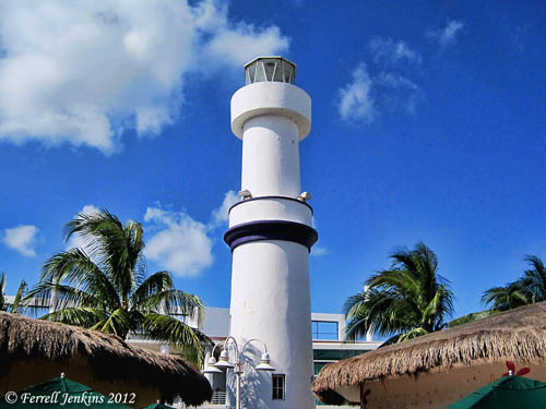 Lighthouse at Cozumel, Mexico. Photo by Ferrell Jenkins.