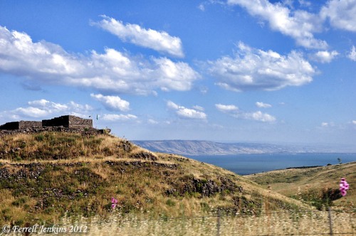 Chorazin and the Sea of Galilee. Photo by Ferrell Jenkins.