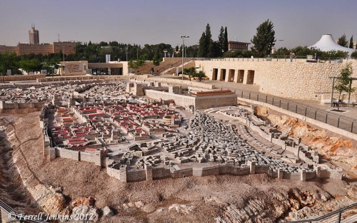 Model of the city of Jerusalem in the time of Jesus. Photo by Ferrell Jenkins. 