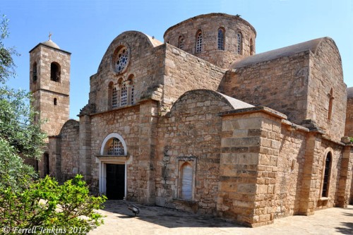 Church of St. Barnabas at Salamis, Cyprus.
