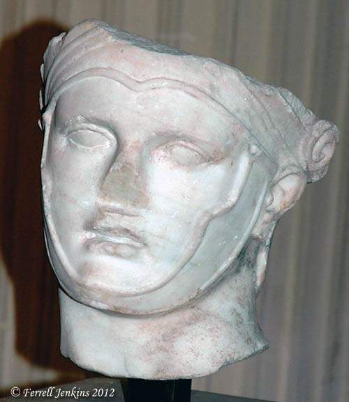 Seleucus I Nicator, King of Syria (358-280 B.C.). Louvre. Photo by Ferrell Jenkins.