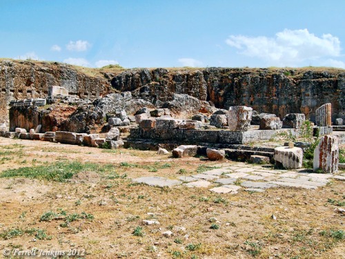 The Augustus Imperial Sanctuary at Pisidian Antioch. Photo by Ferrell Jenkins.