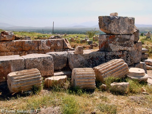 Ruins of the Augustus Imperial Sanctuary at Pisidian Antioch. Photo by Ferrell Jenkins.