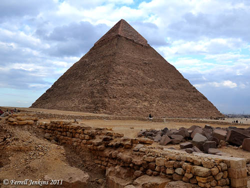 The Pyramid of Chephren. Photo by Ferrell Jenkins.