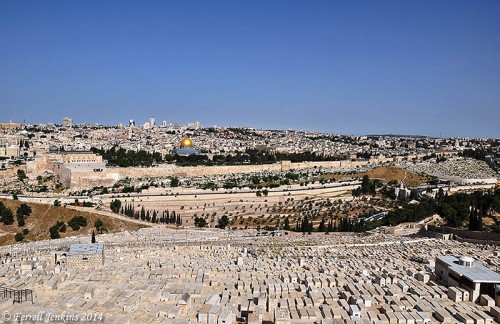 Jerusalem from the Mount of Olives. Photo by Ferrell Jenkins.