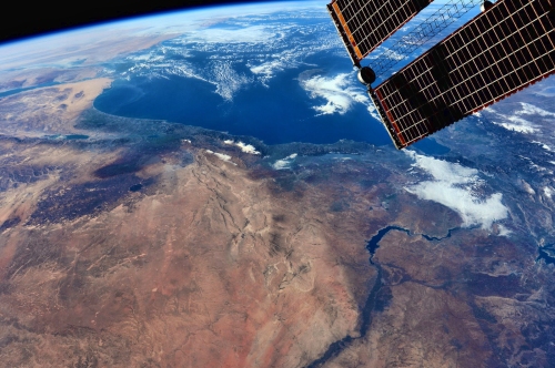 The Middle East from the ISS. Photo: NASA/Barry Wilmore.