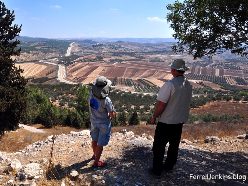 View from Tel Adullam. Photo: ferrelljenkins.blog.