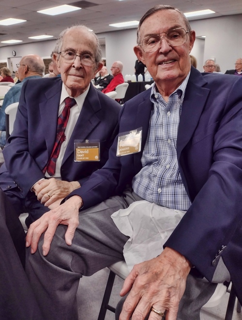David Tant and Ferrell Jenkins at FC annual lectureship, 2024.